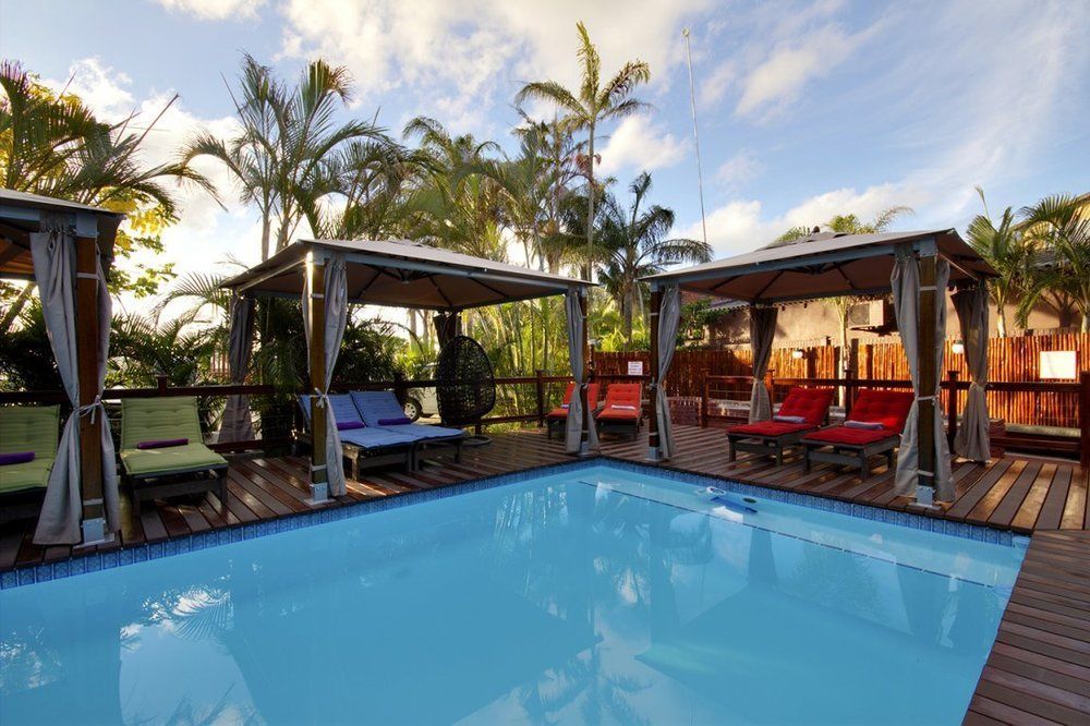 Urban Glamping Tranquil International Backpacking Village Saint Lucia Estuary Eksteriør bilde